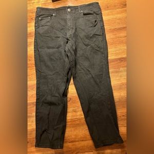 Mens architect active flex, slim, cut, black jeans Size 36 X 29